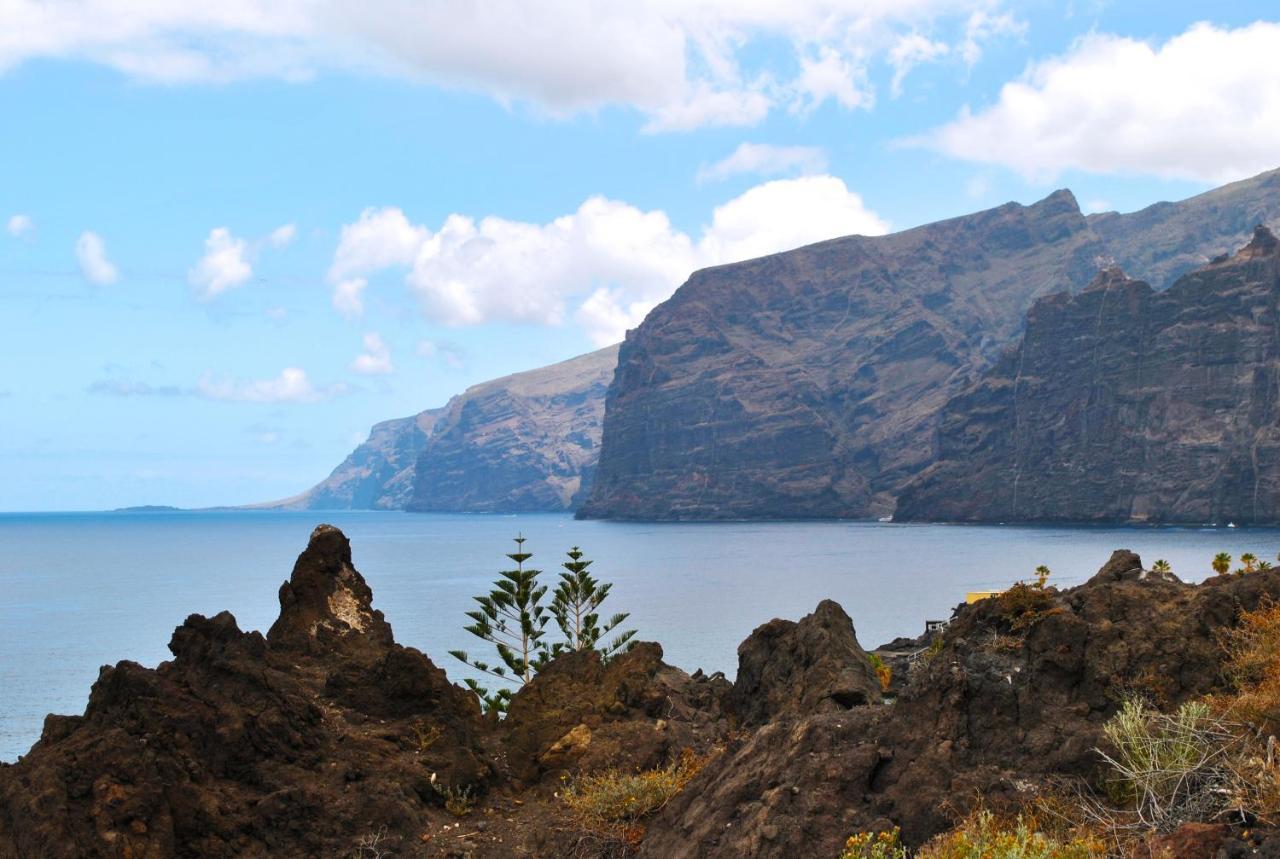 Terraza Sol Los Gigantes Beach By Hrtenerife Net Acantilado de los Gigantes Eksteriør bilde